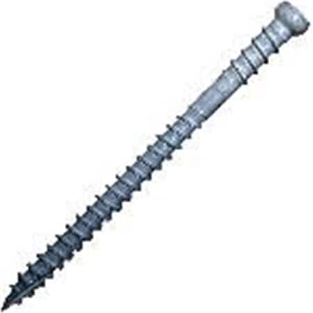 Tool Time 8 x 2 in. RT Composite Trim Screws, White TO806430